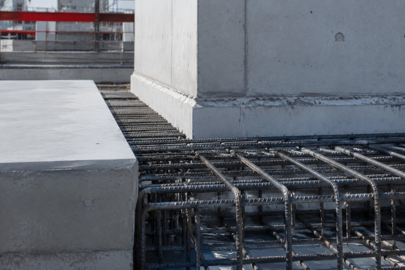 Fachgerecht ausgeführte Beton- und Bewehrungsarbeiten